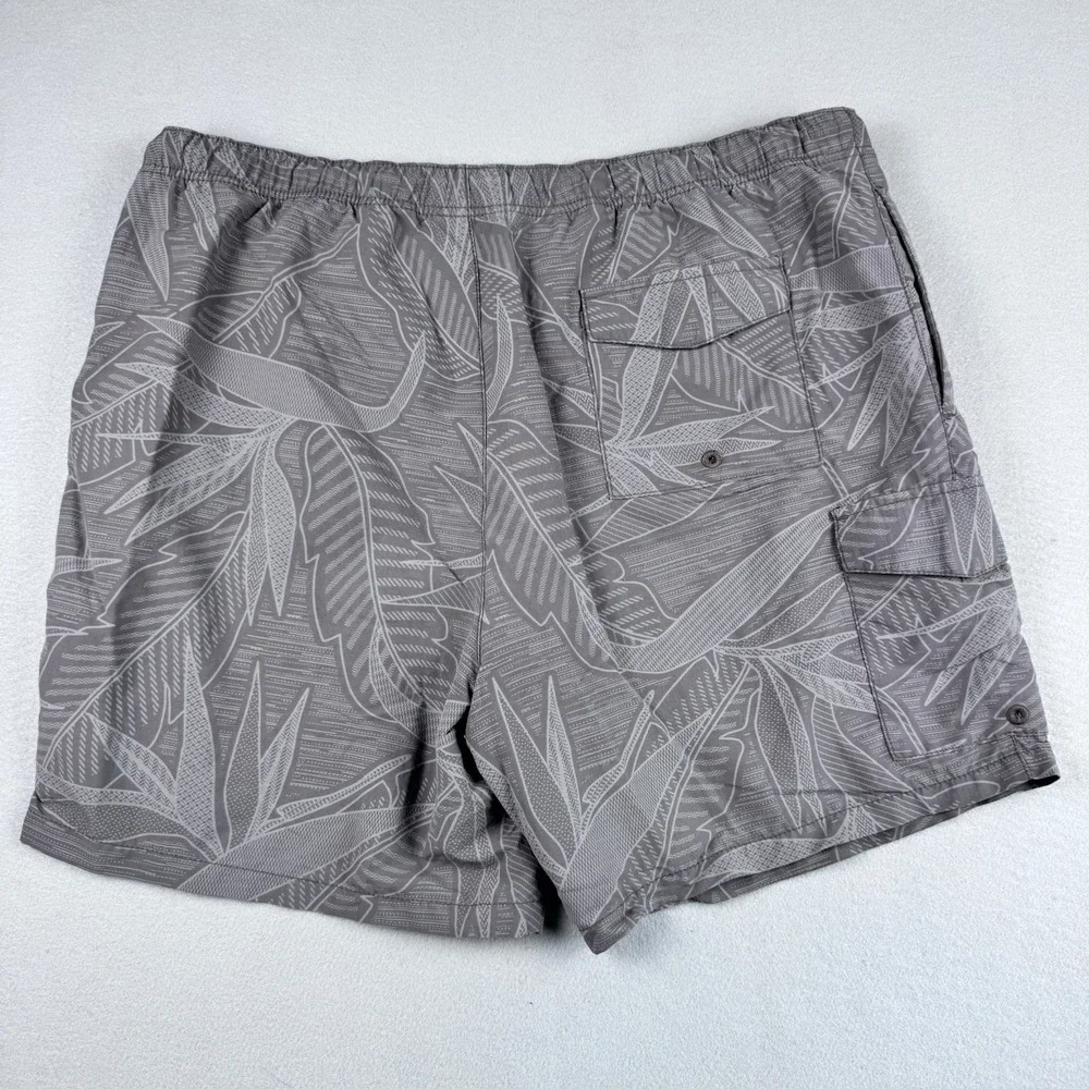 Tommy Bahama Relax Swin Trunks Men XL Gray 6